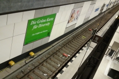 Grüne Karte für Diversity am Berliner Hauptbahnhof