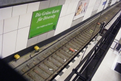 Grüne Karte für Diversity am Berliner Hauptbahnhof