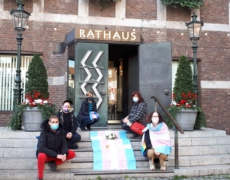 Transgender Day of Remembrance 2020 in Düsseldorf