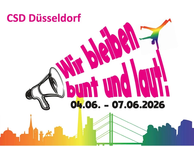 Gendertreff beim CSD 2026 in Düsseldorf